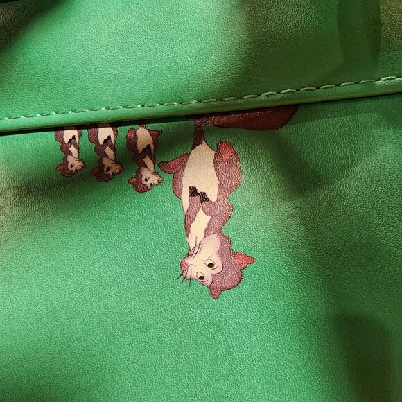 Loungefly Walt Disney Archives Bambi Tumper and Flower Green Mini Backpack NEW main image 9